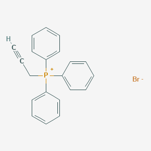 molecular formula C21H18BrP B044493 Triphenylpropargylphosphonium bromide CAS No. 2091-46-5