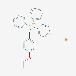 molecular formula C27H26BrOP B044502 (4-Ethoxybenzyl)triphenylphosphonium bromide CAS No. 82105-88-2