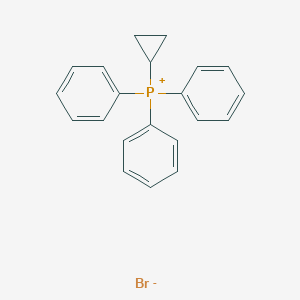 molecular formula C21H20BrP B044507 环丙基三苯基溴化鏻 CAS No. 14114-05-7