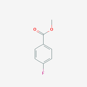 molecular formula C8H7FO2 B044510 Methyl 4-fluorobenzoate CAS No. 403-33-8
