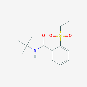 molecular formula C13H19NO3S B4451956 N-TERT-BUTYL-2-(ETHANESULFONYL)BENZAMIDE 
