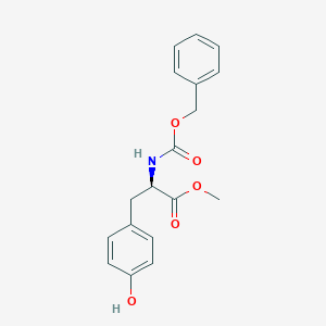 molecular formula C18H19NO5 B044525 Z-D-酪氨酸甲酯 CAS No. 124456-04-8