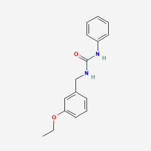 molecular formula C16H18N2O2 B4452956 1-(3-Ethoxybenzyl)-3-phenylurea 