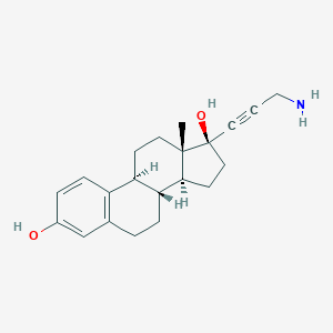 molecular formula C21H27NO2 B044540 Estrynamine CAS No. 115058-60-1