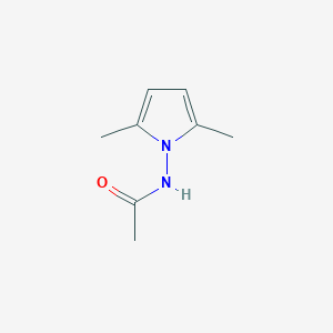 molecular formula C8H12N2O B4454056 N-(2,5-dimethyl-1H-pyrrol-1-yl)acetamide 