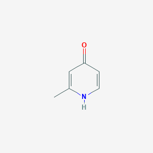 molecular formula C6H7NO B044544 4-Hydroxy-2-methylpyridine CAS No. 18615-86-6