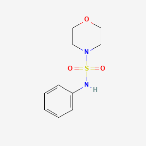 molecular formula C10H14N2O3S B4454417 N-phenylmorpholine-4-sulfonamide 