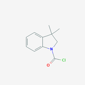 molecular formula C11H12ClNO B044560 3,3-Dimethylindoline-1-carbonyl chloride CAS No. 117086-95-0