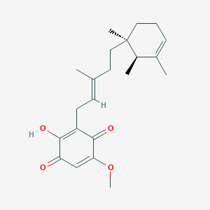molecular formula C22H30O4 B044564 Metachromin C CAS No. 124596-50-5