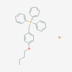 molecular formula C29H30BrOP B044578 (4-丁氧基苄基)三苯基溴化鏻 CAS No. 146346-92-1