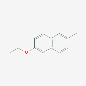 molecular formula C13H14O B044592 2-Ethoxy-6-methylnaphthalene CAS No. 116530-19-9