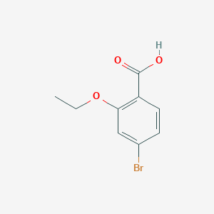 molecular formula C9H9BrO3 B044604 4-Bromo-2-ethoxybenzoic acid CAS No. 89407-43-2