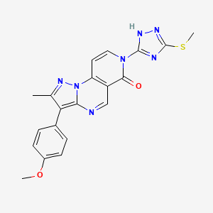 molecular formula C20H17N7O2S B4460467 C20H17N7O2S 
