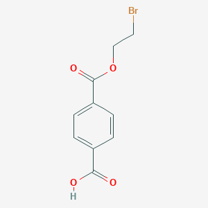 molecular formula C10H9BrO4 B044605 Terephthalic acid mono(2-bromoethyl) ester CAS No. 173550-97-5