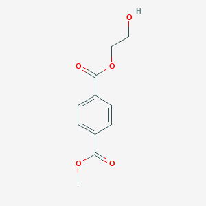 molecular formula C11H12O5 B044617 2-Hydroxyethyl methyl terephthalate CAS No. 3645-00-9