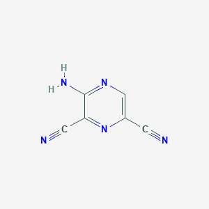 3-Aminopyrazine-2,6-dicarbonitrile