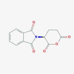 molecular formula C13H9NO5 B044633 N-邻苯二甲酰-L-谷氨酸酐 CAS No. 25830-77-7