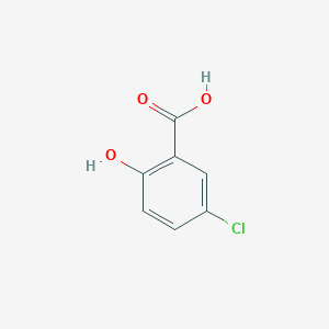 molecular formula C7H5ClO3 B044635 5-氯水杨酸 CAS No. 321-14-2