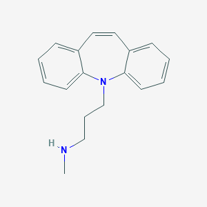 molecular formula C18H20N2 B044638 3-benzo[b][1]benzazepin-11-yl-N-methylpropan-1-amine CAS No. 2010-13-1
