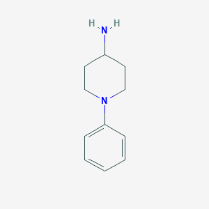 molecular formula C11H16N2 B044640 1-苯基哌啶-4-胺 CAS No. 63921-23-3
