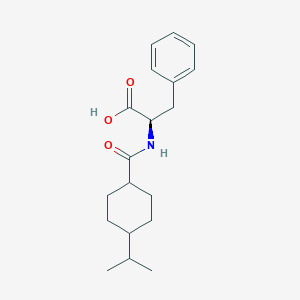 molecular formula C19H27NO3 B044641 Nateglinide CAS No. 105816-06-6
