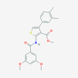 Methyl 2-[(3,5-dimethoxybenzoyl)amino]-4-(3,4-dimethylphenyl)thiophene-3-carboxylate