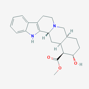 molecular formula C21H26N2O3 B044647 Isorauhimbine CAS No. 483-09-0