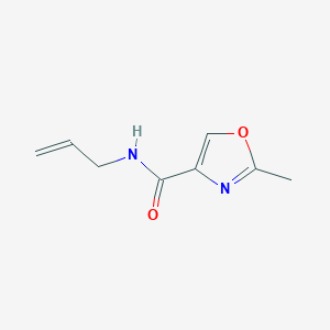 molecular formula C8H10N2O2 B4464807 n-Allyl-2-methyloxazole-4-carboxamide 