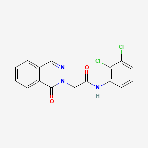 N-(2,3-dichlorophenyl)-2-(1-oxo-2(1H)-phthalazinyl)acetamide