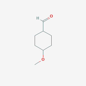 molecular formula C8H14O2 B044649 4-甲氧基环己烷-1-甲醛 CAS No. 120552-57-0