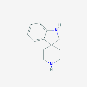 molecular formula C12H16N2 B044651 Spiro[indoline-3,4'-piperidine] CAS No. 171-75-5