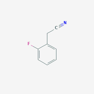 molecular formula C8H6FN B044652 2-Fluorophenylacetonitrile CAS No. 326-62-5