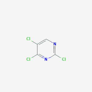 molecular formula C4HCl3N2 B044654 2,4,5-Trichloropyrimidine CAS No. 5750-76-5