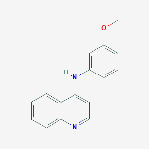 molecular formula C16H14N2O B4466737 N-(3-methoxyphenyl)quinolin-4-amine 