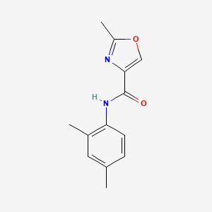 molecular formula C13H14N2O2 B4466963 N-(2,4-dimethylphenyl)-2-methyl-1,3-oxazole-4-carboxamide 