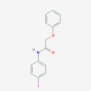 molecular formula C14H12INO2 B446727 N-(4-iodophenyl)-2-phenoxyacetamide CAS No. 303795-99-5