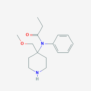 molecular formula C16H24N2O2 B044681 Norsufentanil CAS No. 61086-18-8
