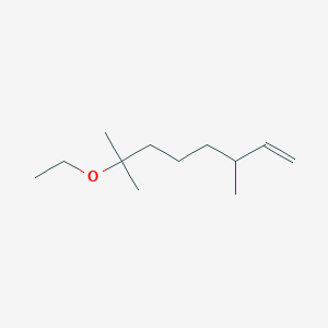 molecular formula C12H24O B044688 7-ethoxy-3,7-dimethyloct-1-ene CAS No. 112576-45-1