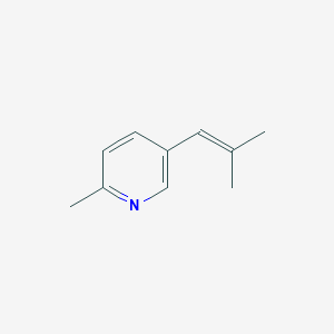2-Methyl-5-(2-methyl-1-propenyl)pyridine