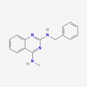 molecular formula C16H16N4 B4469873 N~2~-benzyl-N~4~-methyl-2,4-quinazolinediamine 