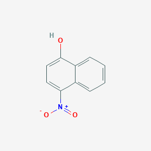 molecular formula C10H7NO3 B044699 4-硝基-1-萘酚 CAS No. 605-62-9