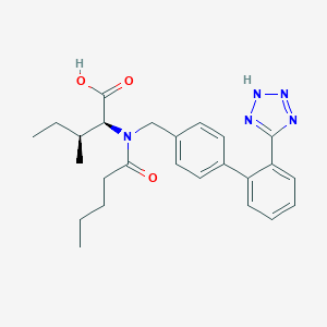 molecular formula C25H31N5O3 B044700 Isoleucine Valsartan CAS No. 137862-78-3