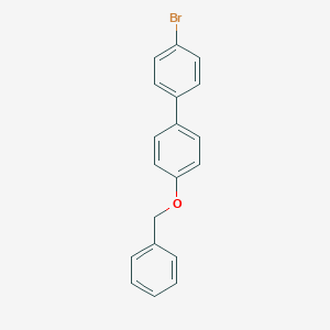 molecular formula C19H15BrO B044712 4-(苄氧基)-4'-溴-1,1'-联苯 CAS No. 117692-99-6