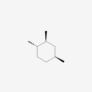 molecular formula C₉H₁₈ B044741 1,2,4-Trimethylcyclohexane CAS No. 7667-60-9