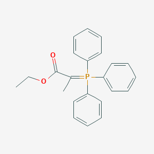 molecular formula C23H23O2P B044744 (Carbethoxyethylidene)triphenylphosphorane CAS No. 5717-37-3