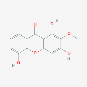 molecular formula C14H10O6 B044748 Tovopyrifolin C CAS No. 34211-53-5