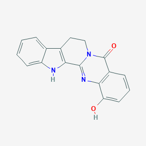 molecular formula C18H13N3O2 B044754 1-Hydroxyrutaecarpine CAS No. 53600-24-1