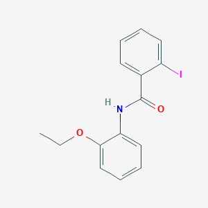 molecular formula C15H14INO2 B447595 N-(2-ethoxyphenyl)-2-iodobenzamide 
