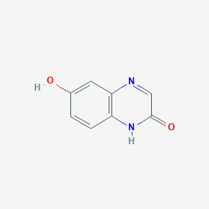 molecular formula C8H6N2O2 B044765 6-Hydroxyquinoxalin-2(1H)-one CAS No. 123342-19-8