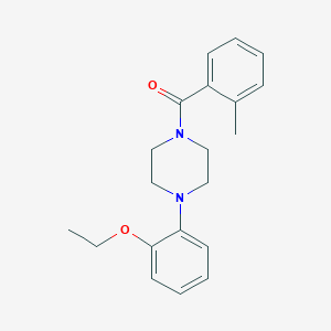 1-(2-Ethoxyphenyl)-4-(2-methylbenzoyl)piperazine